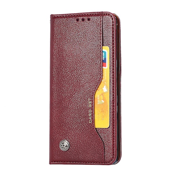 3D romb läder magnetiskt plånboksfodral kompatibelt med Samsung Galaxy S23 Ultra/S23 Plus/S23 med kortplats Deep red S23 Plus