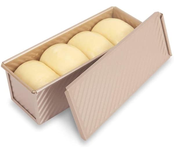 450g dej toastbrød bageform kage brød bageform form bageform med låg