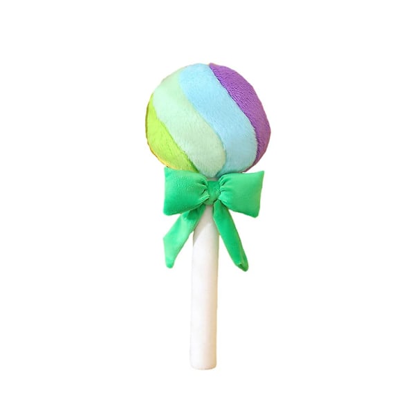 Lollipop plysjleketøy myk utstoppet godteri dukke soveromspute