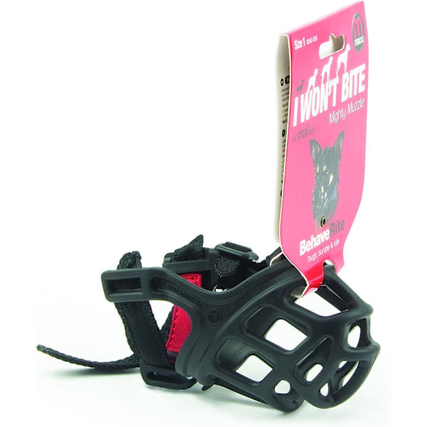 Mighty Muzzle for Dogs, Small - Størrelse 1