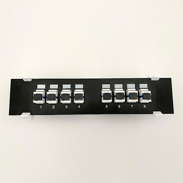 Sc Optisk Fiber Väggmontering Ethernet Kabel Bar Keystone Jack Rj45 Koppling