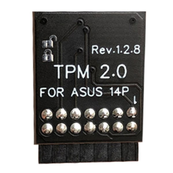 Tpm2.0 Encryption Security Module Remote Card tukee versiota 2.0 14pin Tpm2.0 suojausmoduuli