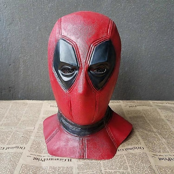Deadpool mask Deadpool soldatmask Halloween rekvisita
