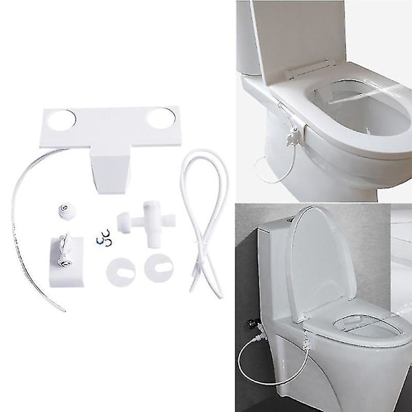 Bidet for Toalett - Friskvannspray for Rengjøring av Sete - Ikke-elektrisk Tilbehørssett