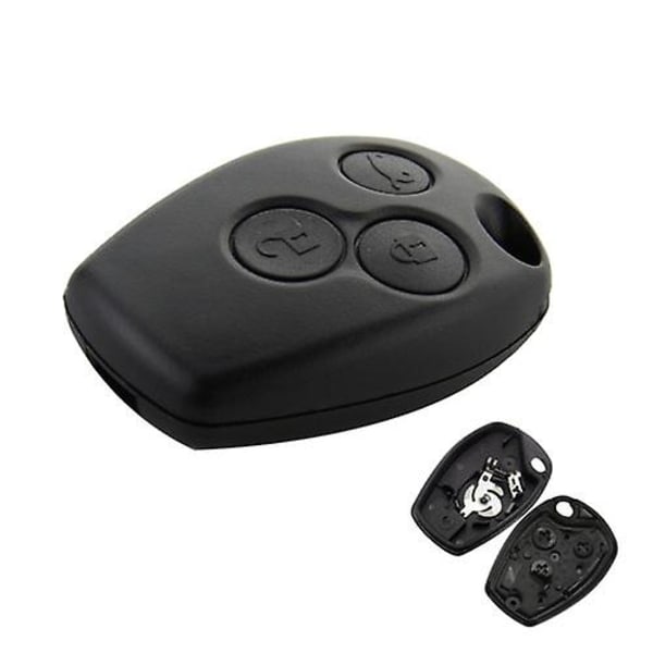 2/3 Knapper Uskåret Blank Klinge Udskiftning Bilnøgle Cover Case Fob Til Renault Dacia Modus Clio 3 Twingo Kangoo Nøgleskal