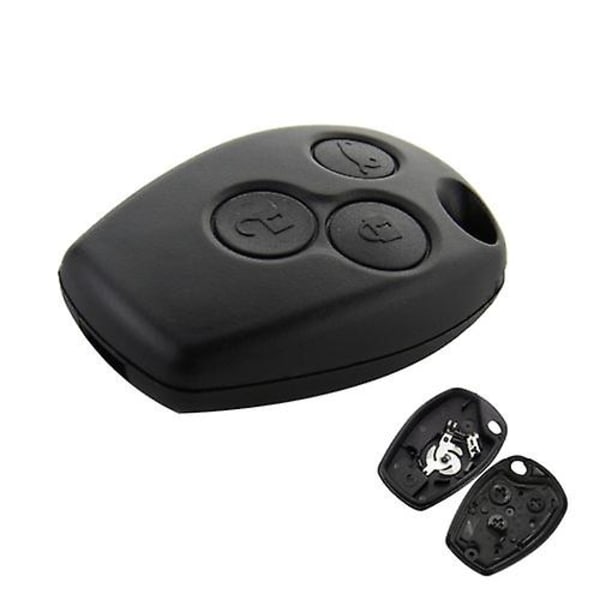 2/3 Knapper Utskåret Blank Blad Utskiftning Bilnøkkel Deksel Etui Fob For Renault Dacia Modus Clio 3 Twingo Kangoo Nøkkelskall