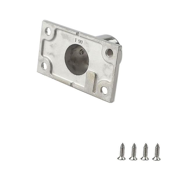 316 Rustfrit Stål Båd Yacht Tilbehør Marine Hardware Tilbehør Rør Sæde Rektangulær Base 25mm