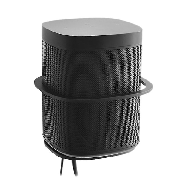 Väggfäste kompatibel för One Sl Play 1 Smart Speaker Robust metalltillverkad monteringshållare (svart)