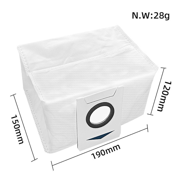 Deebot X1 Omni Turbo -pölynimurin HEPA-suodatin, korkean kapasiteetin lisävarusteet