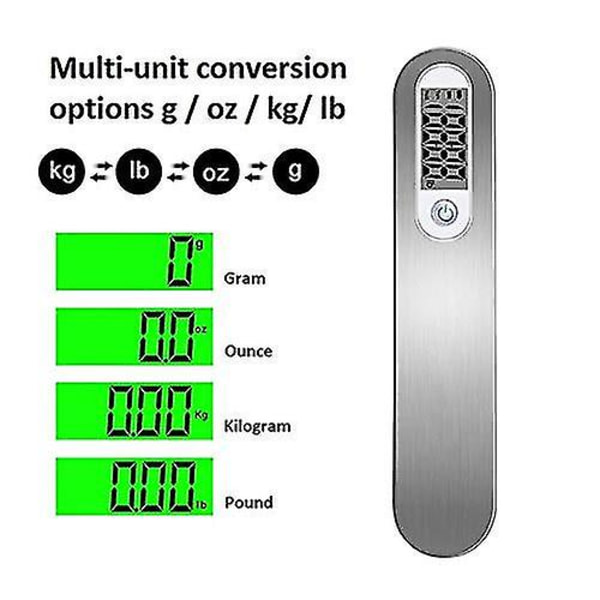 Bueskala til recurve/compoundbuer 110 Lb/50 Kg Tuningsskala LCD-display G/oz/kg/lb