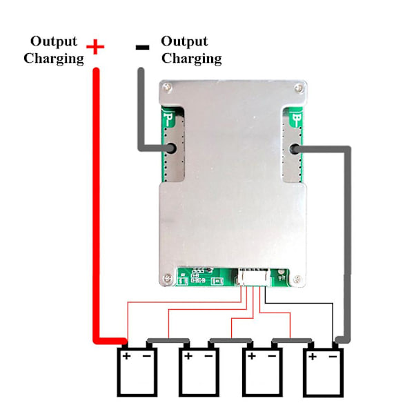 Nyeste 4s 12v 800a Bms Lifepo4 Litium Jernfosfat Batteribeskyttelseskort Med Balansert Lading For Bil Motorsykkel
