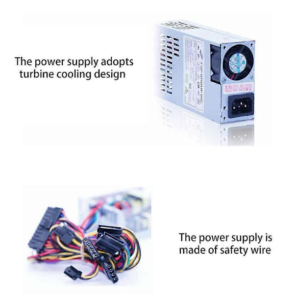 Ny til FSP 1U E200 FSPATX250W FSP180-50PLA FSP200-50PLA PC 180W Strømforsyning
