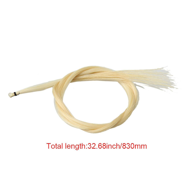 83 cm lang fiolinbue hestehår for fiolinbue erstatninger pakke--