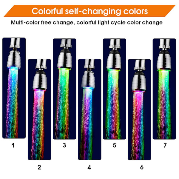Led Lighting Water Rgb Color Changing 360