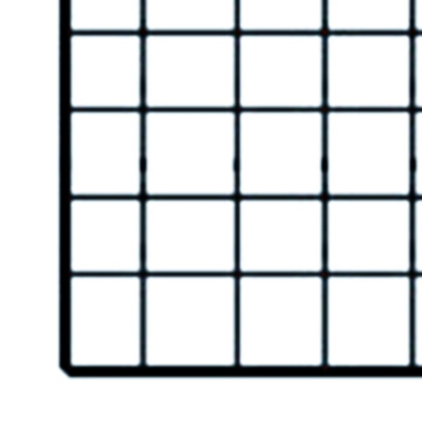 Sort metalgittertrådpanel memotavle kunstfoto billedramme kurv hylde væg arrangør postkort diy rack