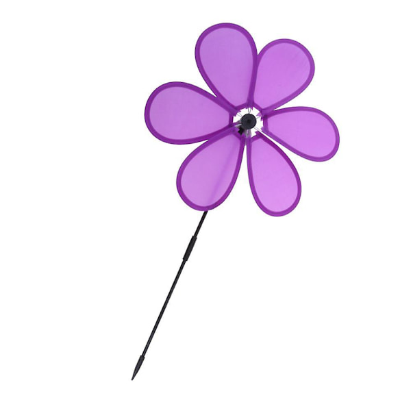 Tuulimylly Tuulituulimylly Puutarha Piha Ulkokoriste Lasten Leikki Purppura