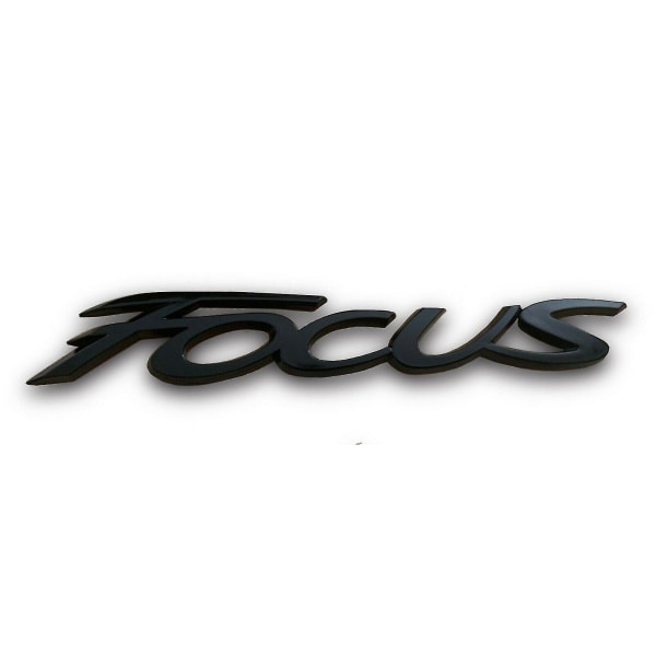 Focus Mk 3 Black Boot Badge Inc St Tdci Stline 2011 - 2013