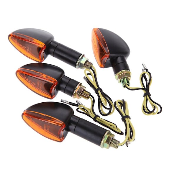 12v Motorsykkel Blinklys Indikatorlys Universal Front Back Blinkende Halogenlys Blinklys Blinklys Sykkellys For Honda Suzuk