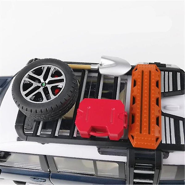 2022 Uusi 1/24 Land Rover Defender Seosauto Malli Diecast Metallilelu Maastoautot Automalli Simulaatiokokoelma Lasten Lahjat