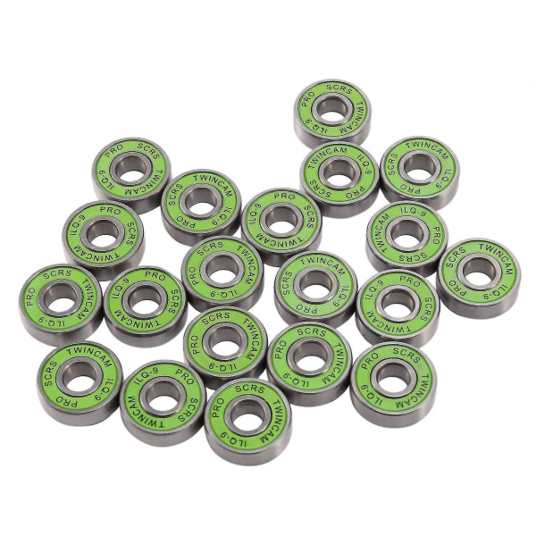 20pcs 608 2rs Ball Bearings, Ilq-9 High-speed Bearings For Skateboards, Inline Skates, Scooters, Ro