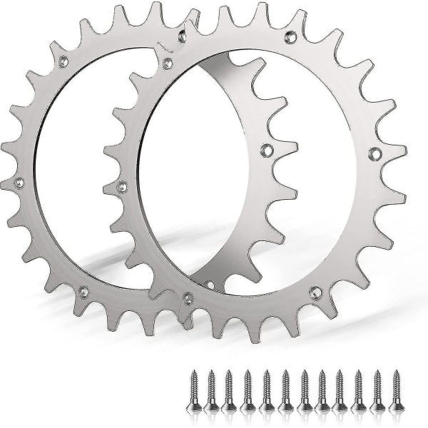 2 x Premium rustfrie stålspikes for Worx S/M-modell, 2x rustfrie stålspikes skruespikes trekkforsterker, robotgressklippere hjulstørrelse 205mm gratis frakt