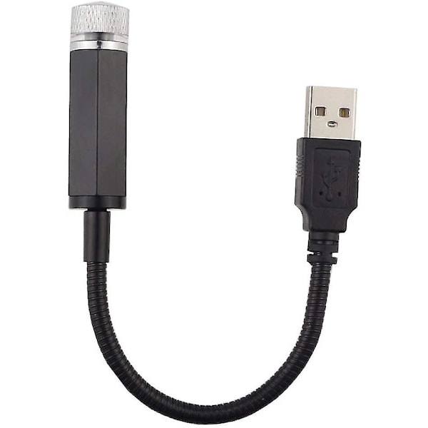 Stjerneprojektor Nattelys, Led Stjerne Nattelys, Usb Powerd Romantisk Lilla Blå Hjem