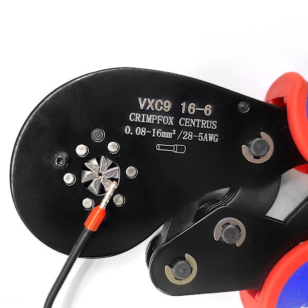 Rørformet terminal-krimpværktøj 0,08-16 mm (28-5 Awg) Multifunktionel skraldetråd-krimptang Ferrule-krimpere Elektriker-håndværktøj
