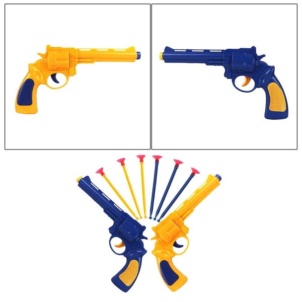 2 stk leketøy for barn utendørs skytespill leketøy Klassiske lekelekevåpen