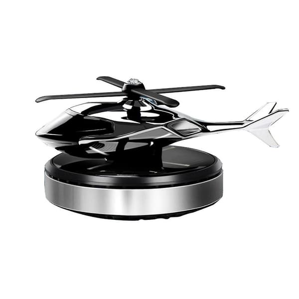 Aromaterapi Diffuser Cool Udseende Langvarig Instrumentbræt Dekoration Solenergi Helikopter Model Luftfrisker Til Bil