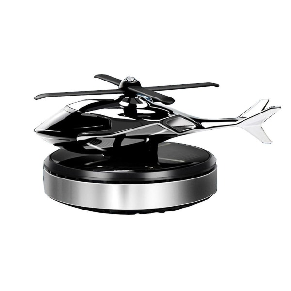 Aromaterapi Diffuser Cool Utseende Långvarig Instrumentbräda Dekoration Solenergi Helikopter Modell Luftfräschare För Bil