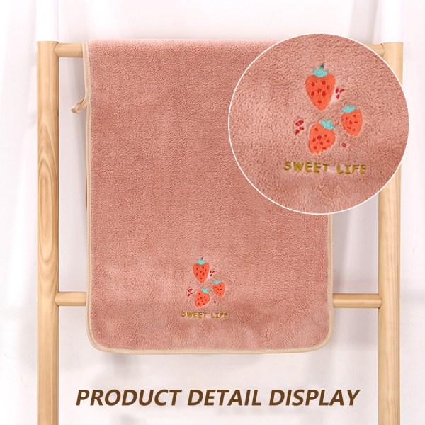 Handduk 3-pack Ansiktshanddukar Barn Handdukar Mjuka 3 Färger Baby Badhanddukar Ansiktshanddukar Baby Badhandduk för Barn 35x70cm style:style3;