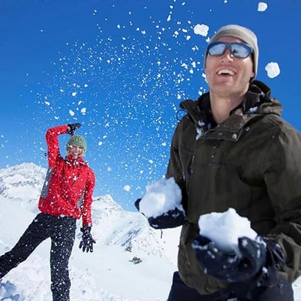 Winter Magic Hansker, Elastisk Strikket Stor Pakke