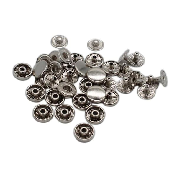 10 set tryckknappar tryckknappar för sömnad jeansjacka kläder 15mm