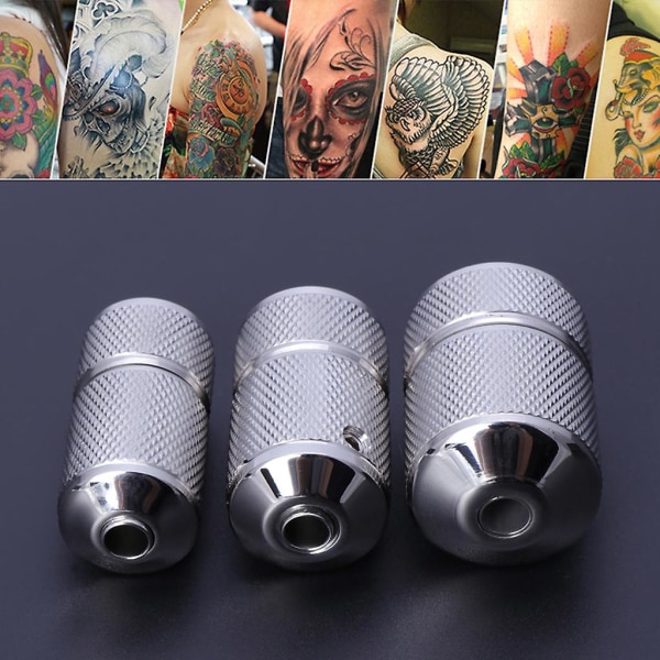 22/25/30 mm rustfrit stål selvlåsende tatoveringsgreb nålestangshåndtag til maskine