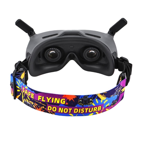 Färgglad huvudband för Avata Fpv Goggles 2 Huvudband för drönare