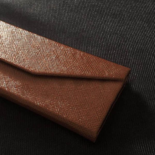 Sammenklappelig PU Vandtæt Boks Stærk Brilleetui Solid