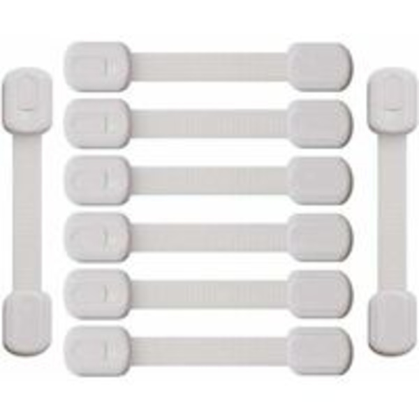 Sikkerhet for barn i vinduer, Baby Cupboard Block, 8 stk Baby Safety Drawer Block, Cupboard Blocks and Latches, Child Safety, Baby Door Protection for Drawer, D