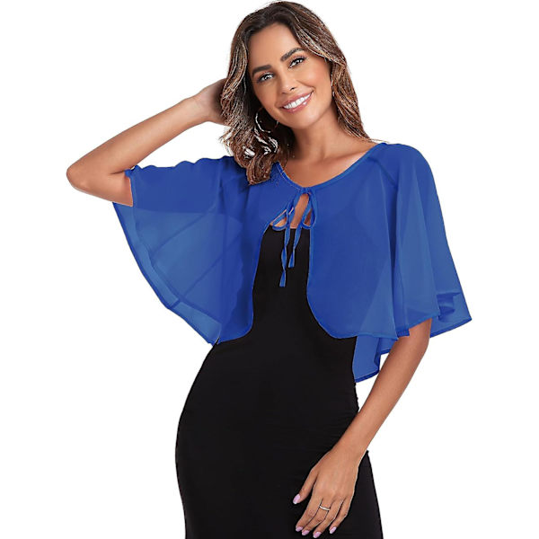 Elegant Chiffon Sjal til Kvinder - Let og Luftig - Perfekt til Aftentøj