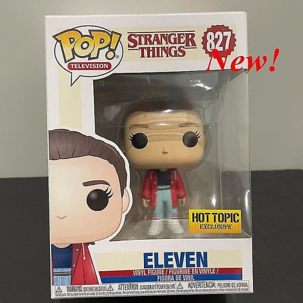 Stranger Things Toys #1238 Eleven #827 Hopper #1253 Joyce #1254 Vinyl Action Figure Collection Models For Kids Gifts[PB]