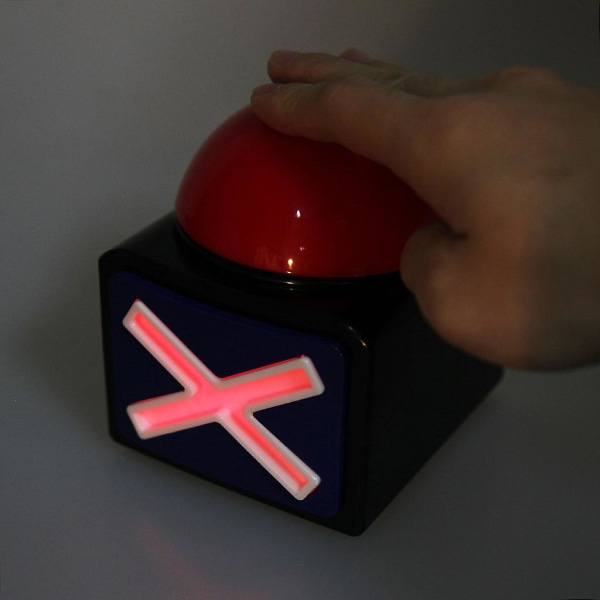 Game Answer Buzzer Alarm Button With Sound Light Trivia Quiz Got Talent Buzzer