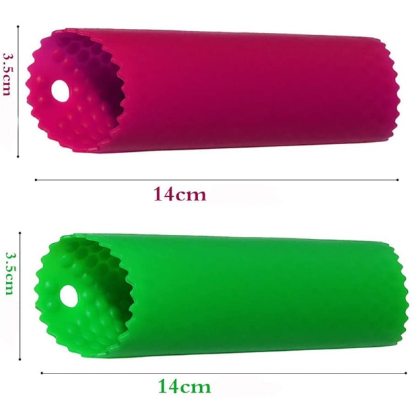 Vitlökskalare Skalavlägsnare Rullhållare, bästa Silikonrör Rulle Gar