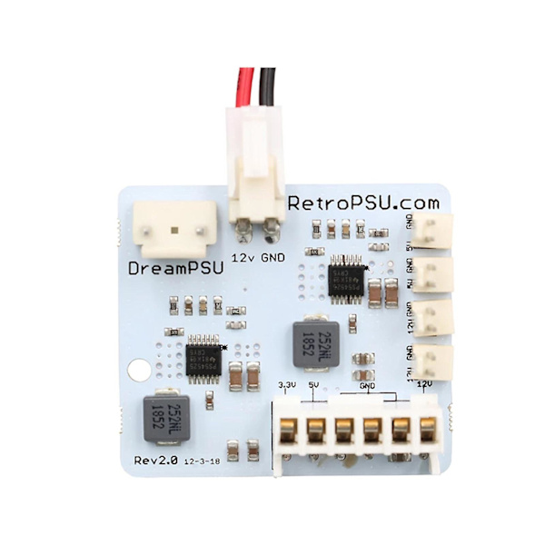 Dc Strømforsyningskort Erstatning 12v Strømkort Spillkonsoll Reparasjonsreservedeler For Sega Dreamcast Dc Dreampsu Rev2.0 Versjon