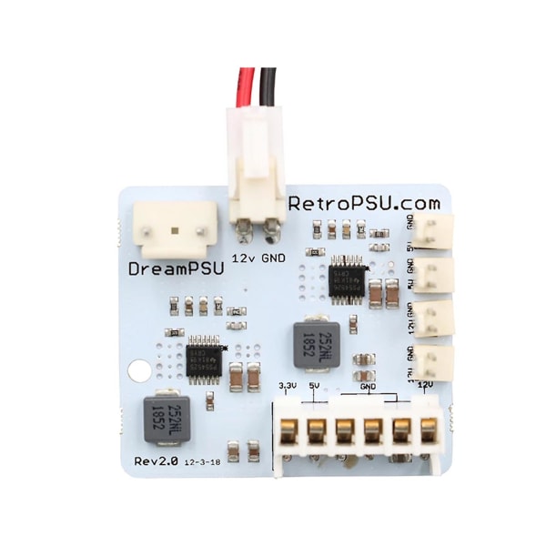 Dc strømforsyningskort udskiftning 12v strømforsyning brætspil konsol reparation reservedele til Sega Dreamcast Dc Dreampsu Rev2.0 version