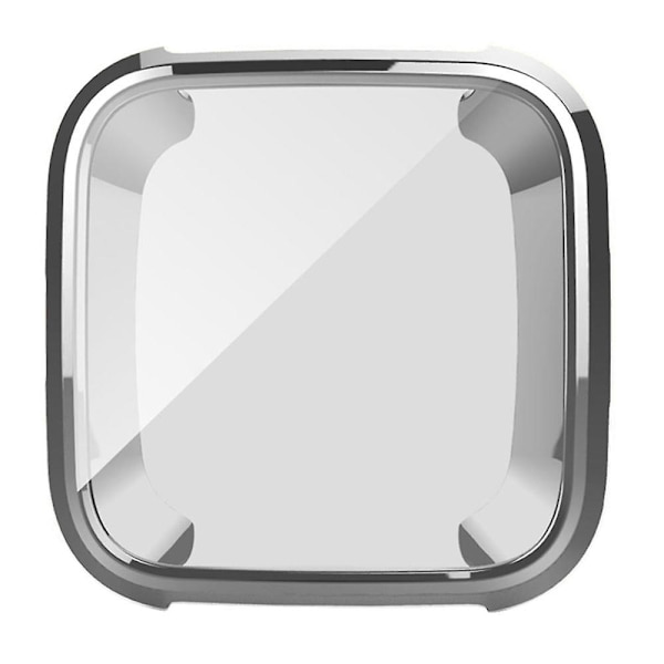 Heltäckande skyddande fodral för Fitbit Versa Silver Screen