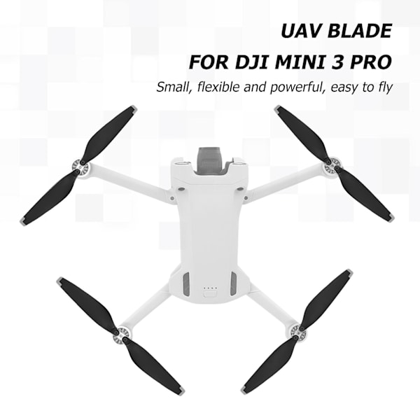8 stk. udskiftningspropeller til Dji Mini 3-propel, lav støj, hurtigudløserblade, propelvinger til Dji Mini 3 Pro-dronetilbehør