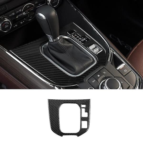 Auto Carbon Fiber Central Gear Panel Control Panel Decal Bilindretning Til -9 Cx9 2016-