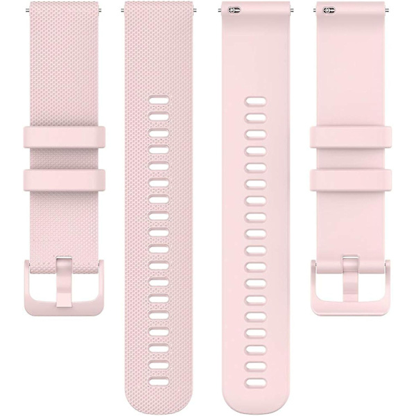Yeejok Silikoniset urheilurannekkeet yhteensopivat Samsung Galaxy Watch 3 41mm 42mm/galaxy Watch Active 2 40mm 44mm/gear Sport, 20mm pehmeä kuntoiluranneke