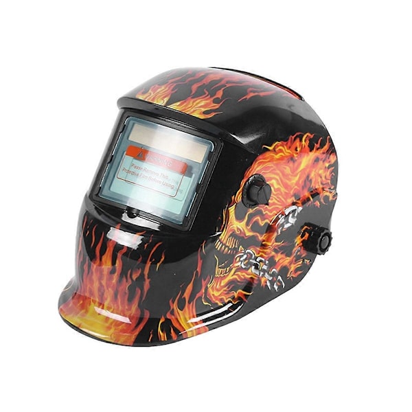 Svetsmössa Svetsmask Automatiska Mörkglas Skydd Grill Ansikte Bågsvetsning Ansikte