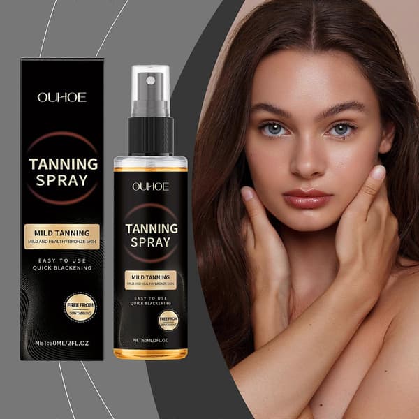 Selvbrunerspray, Solfri Bruningsmist Spray, Tan Accelerator Spray til hele kroppen