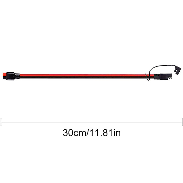 Aurinkopaneelin SAE-sovitin MC4-kaapeleihin 12 AWG:n kuparijohdot
